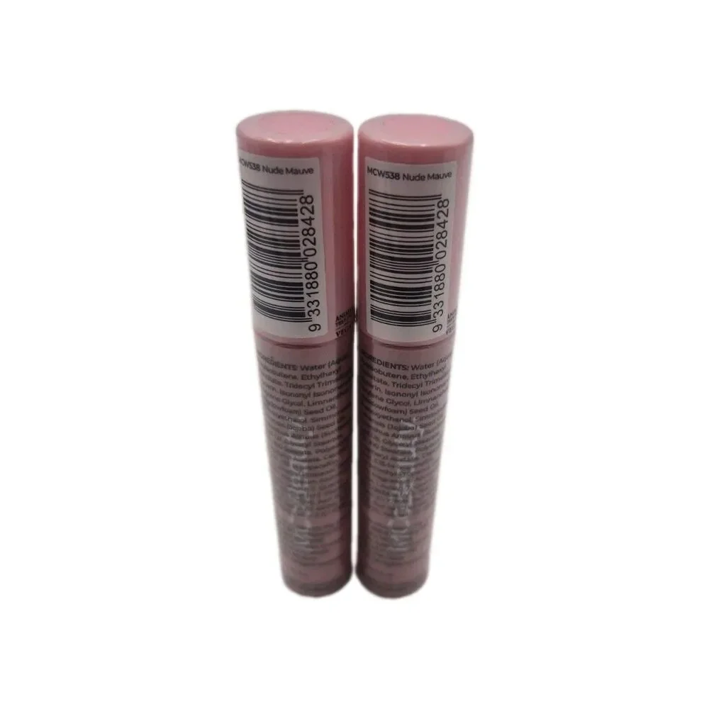 Mcobeauty Dream Lip Tint Hydrating Gel (Nude Mauve)~New~2 Pack